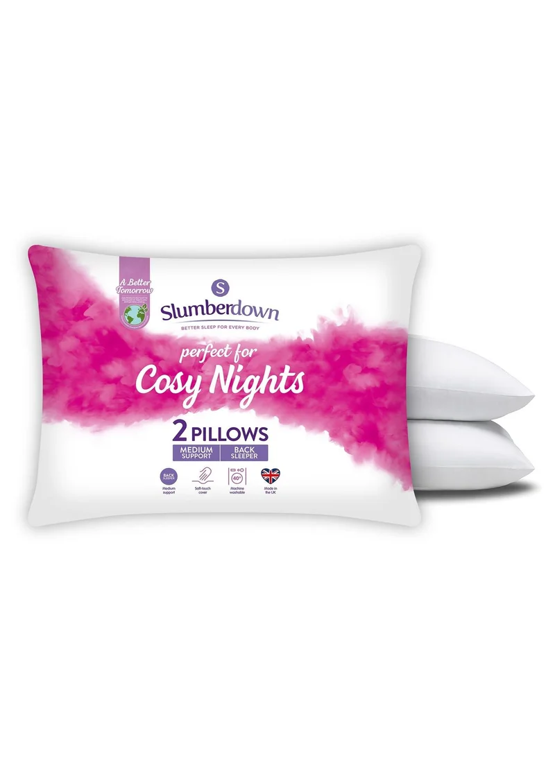 ماتلان Slumberdown Cosy Nights Pillows White