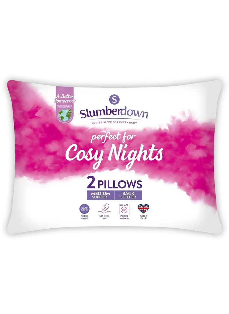 ماتلان Slumberdown Cosy Nights Pillows White