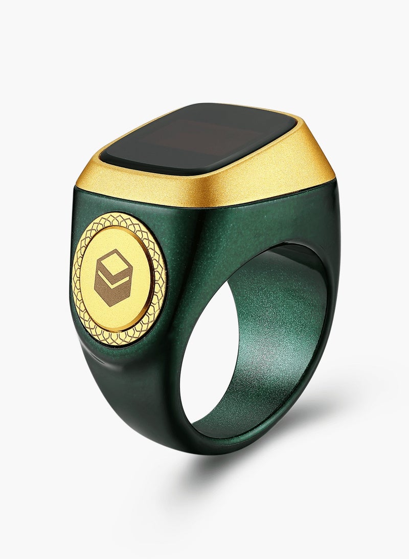 خاتم ذكر لايت بلاستيك ذكي للتسبيح أخضر 18 ملم - Image 3