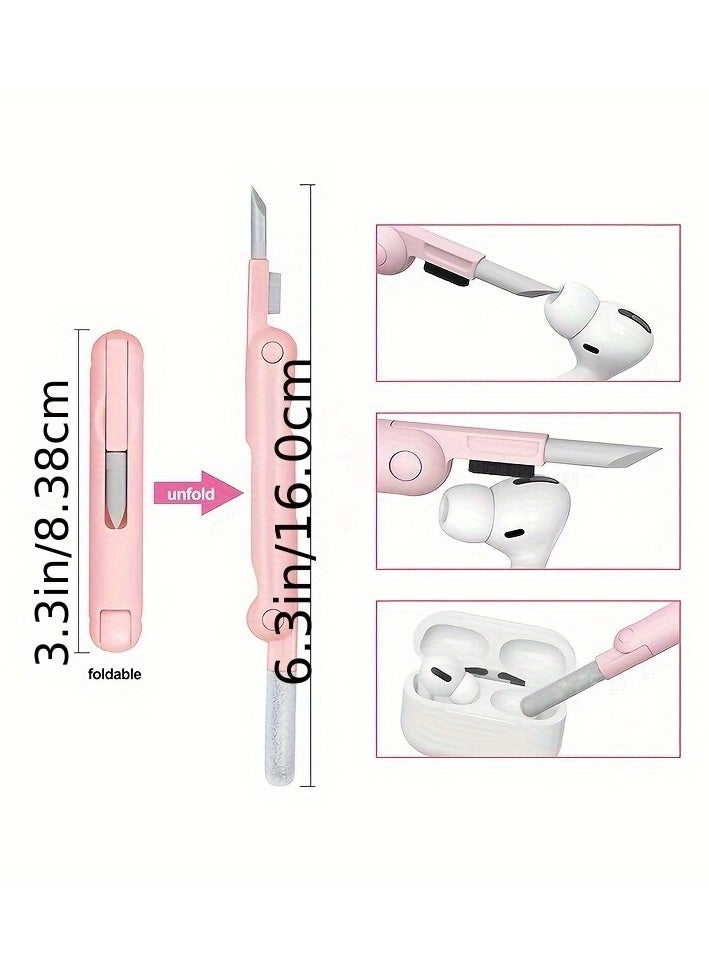 Generic - 7-in-1 Electronic Cleaning Kit, Multifunctional Brush, Earphone Cleaning Pen Screen Dust Cleaning Portable Tool Mobile Phone Keyboard Notebook Tablet Computer Cleaning Tool - Image 1
