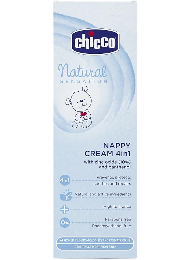 Chicco Natural Sensation Nappy Cream 4 In 1 100Ml - Image 2