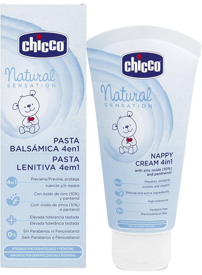 Chicco Natural Sensation Nappy Cream 4 In 1 100Ml - Image 3