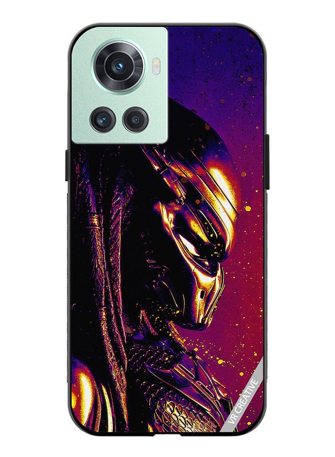 VR CREATIVE Protective Case Cover For OnePlus 10R Predator Design Multicolour - Image 1