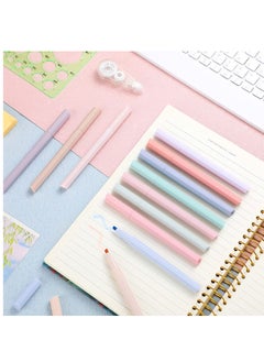 Excefore 12 Pieces Assorted Colors Gel Highlighters Set for School Office Supplies Marker Pen  - Image 3