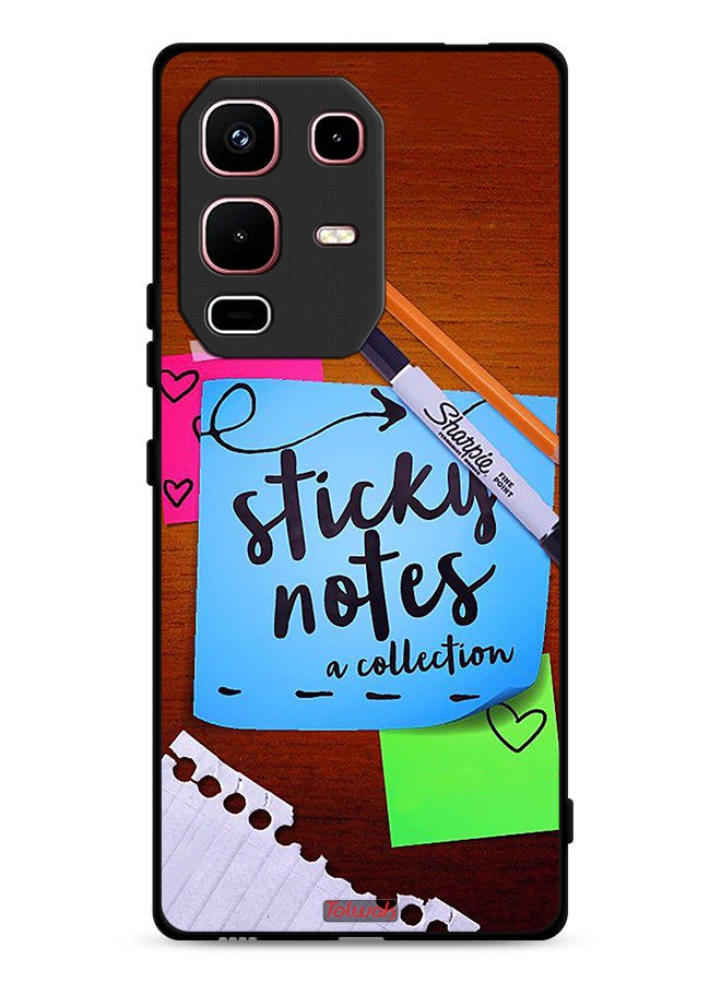 Tolwak Infinix Note 50s Protective Case Cover Sticky Notes - Image 1