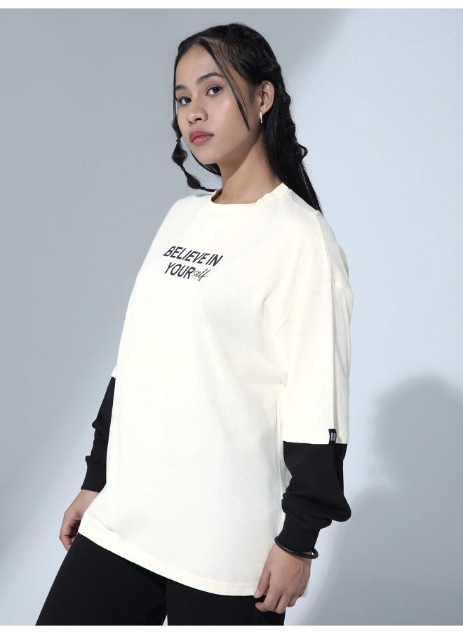 Hubberholme Women's White T-shirts - Essential and Versatile Basic Tee  - Image 5