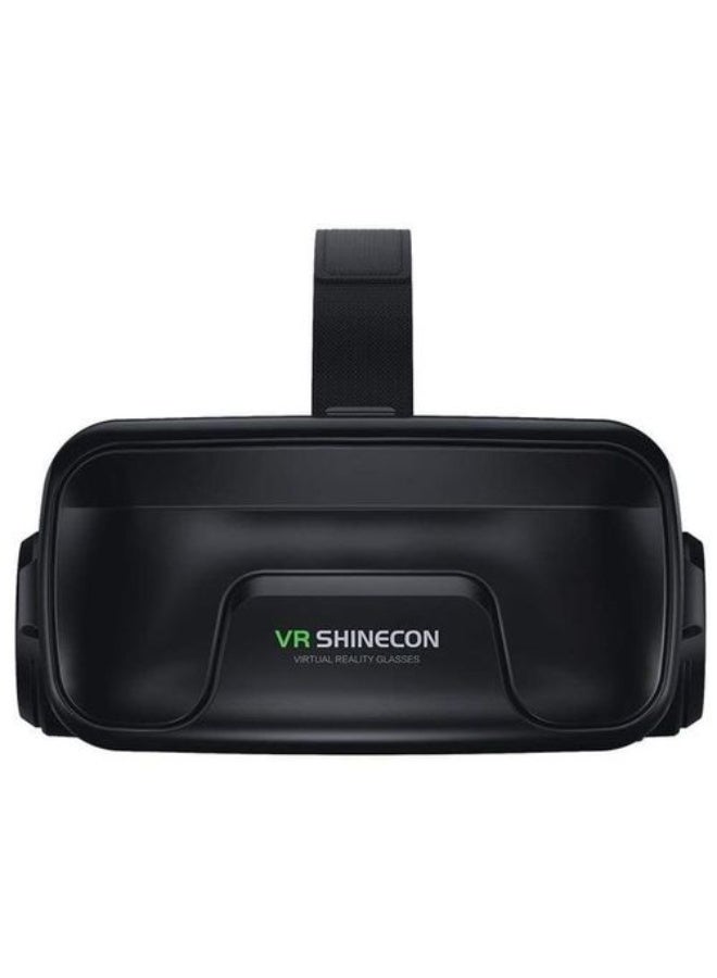 شاينكون سماعة رأس VR SHINECON 3D VR مع سماعات - باللون الأسود - Image 1
