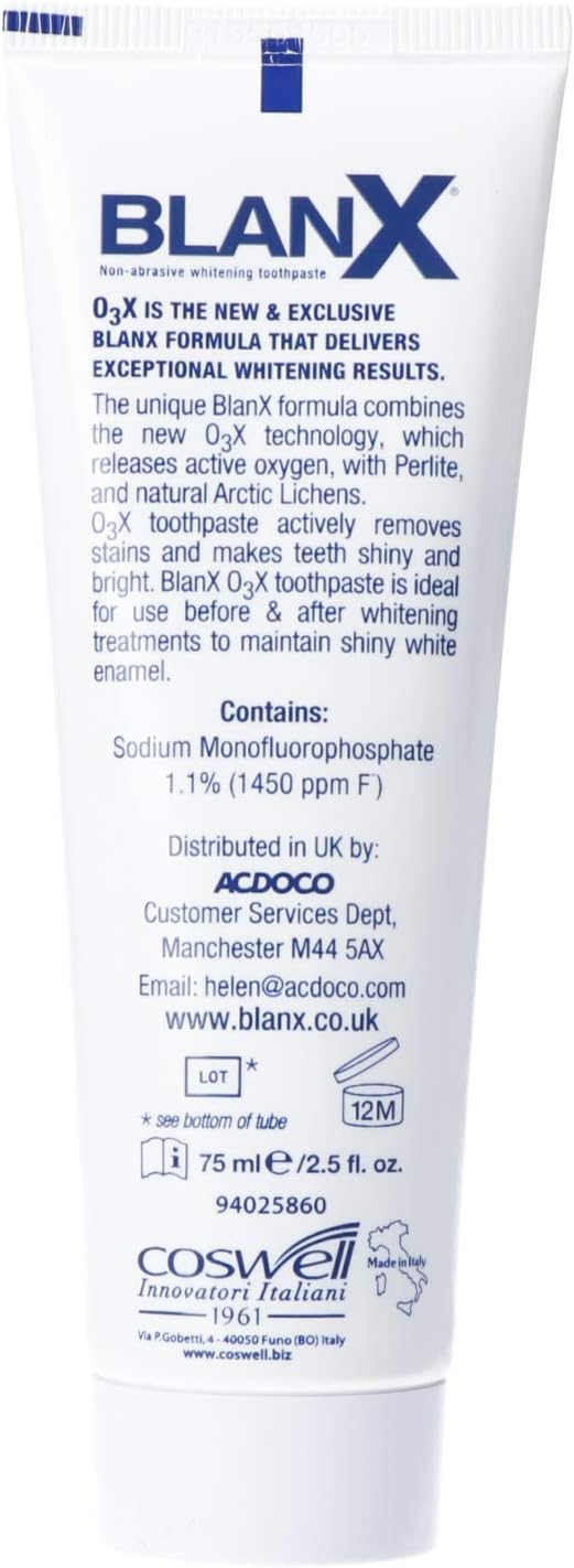 BlanX O3X Toothpaste 75 ml - Image 3
