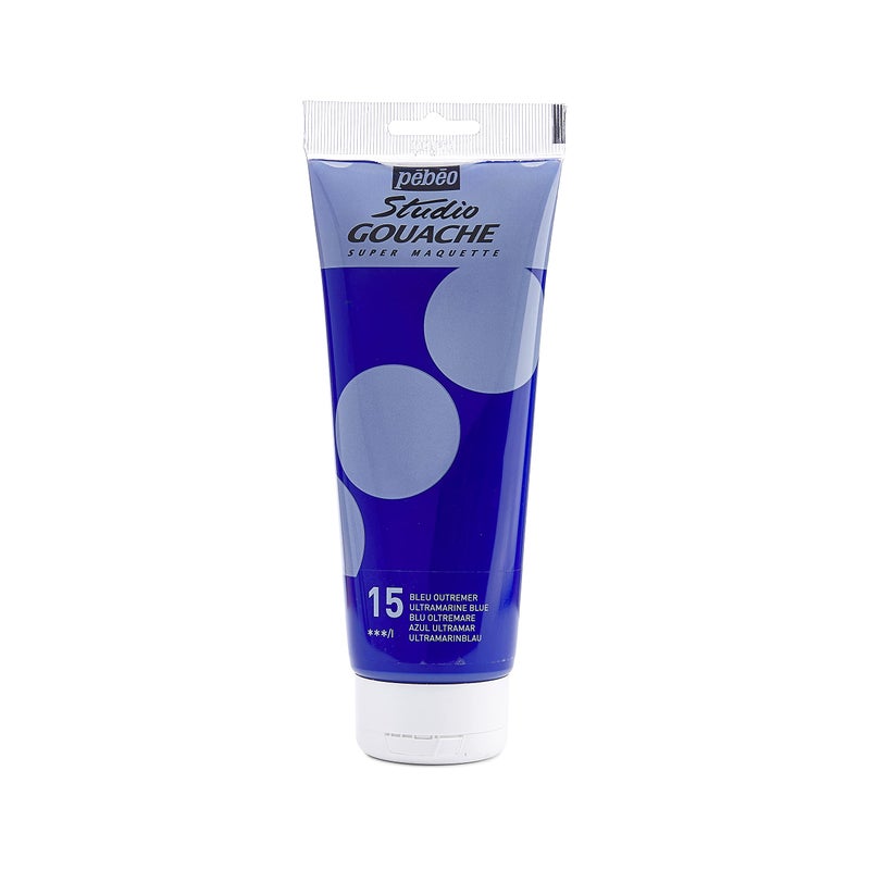Studio Gouache PEBEO 220 ml Ultramarine Blue 270015