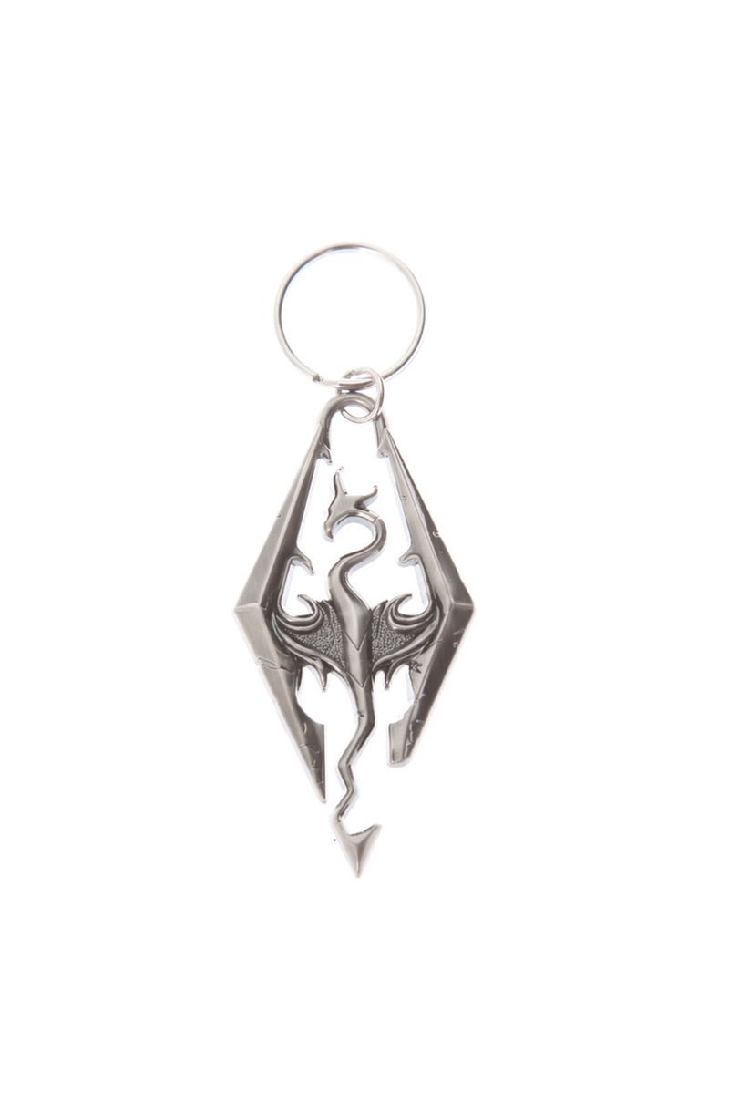Hot Topic The Elder Scrolls V: Skyrim Dragon Key Chain - Image 4