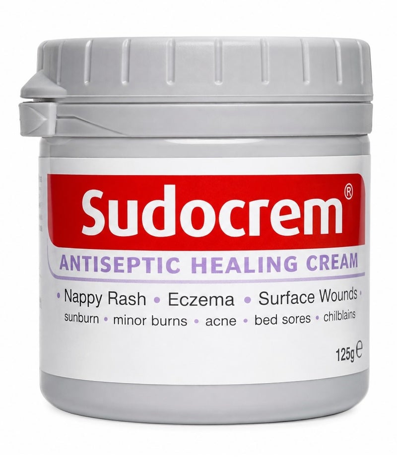 Antiseptic Healing Cream for Napkin Rash, Eczema, and Skin Irritation by Sudocrem