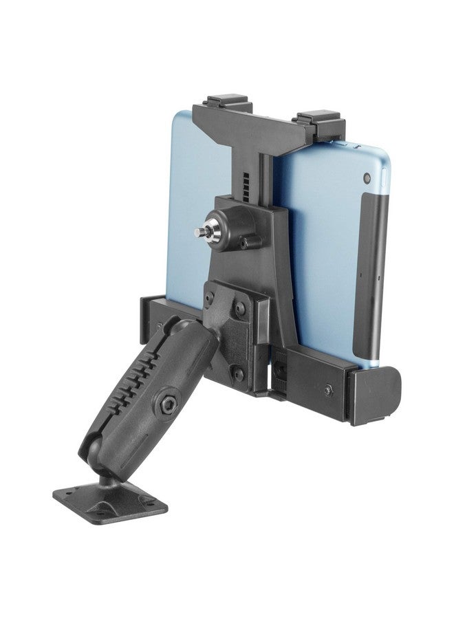iBOLT TabDock Dock'n Lock Bizmount- Heavy Duty Industrial Composite Locking Drill Base Mount for All 7" - 10" Tablets- for Trucks/Vehicles/Wall Mount: Great for ELD, Fleets, and Restaurants - Image 1
