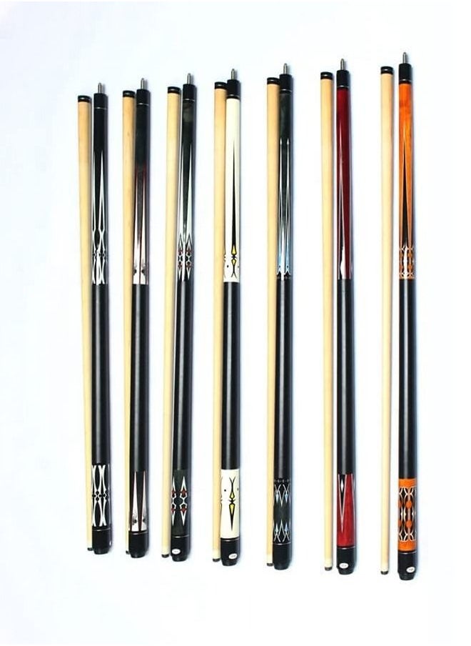 Yalla HomeGym - Billiard Pool Cue Stick - 57 Inch 13mm Tip (17-19oz) Premium Canadian Maple Wood Shaft, White Wood Butt (Pack of 1) - Image 1
