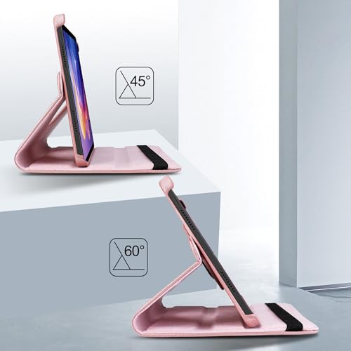 TGK 360 Rotatable Smart Flip Cover for Xiaomi Redmi Pad 2 11 inch Tablet Case (Rose Gold) - Image 5