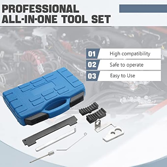 rayihni Engine Camshaft Tensioning Locking Alignment Kit Timing Belt Tool Compatible With Chevy Cruze Aveo Alfa Romeo 16V 14 16 18 En6340 - Image 5