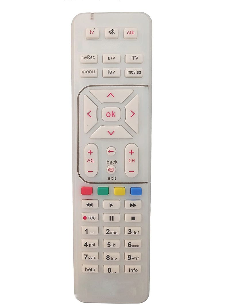 LipiWorld® Unbreakable DTH HD Digital TV AIRTEL Set TOP Box Remote Control with Recording Feature Compatible for AIRTEL DTH Remote - Image 1