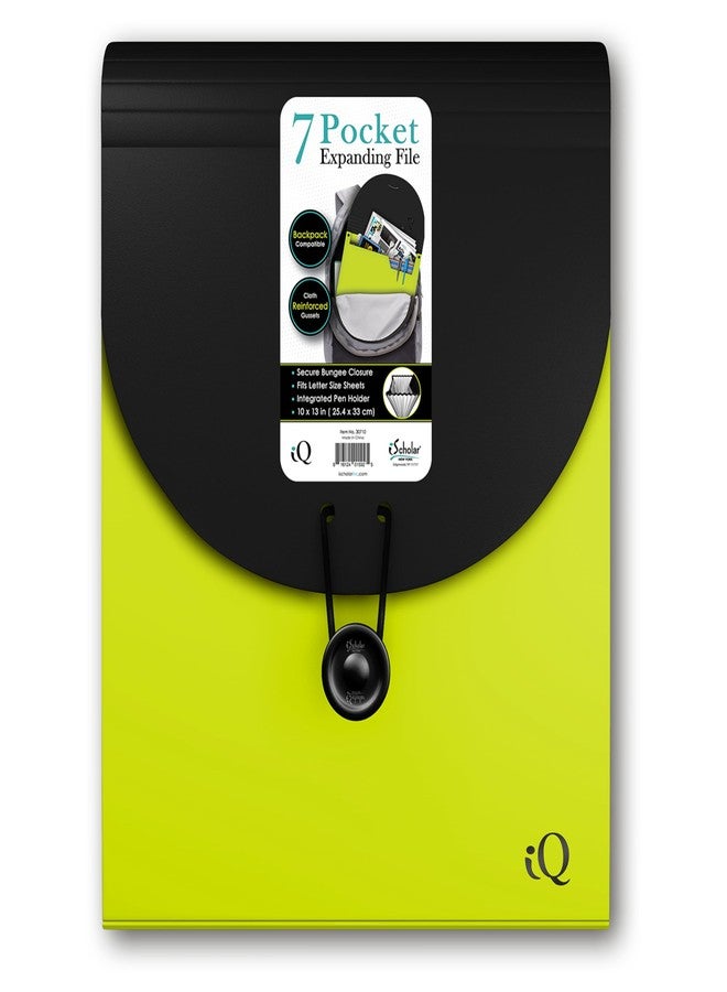 iScholar 7 Pocket Expanding Backpack Folder, Color May Vary (30710) - Image 1