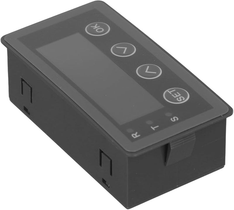 Industrial Signal Display Meter 0 10V 4 20mA Analog Input RS485 Communication Black - Image 3