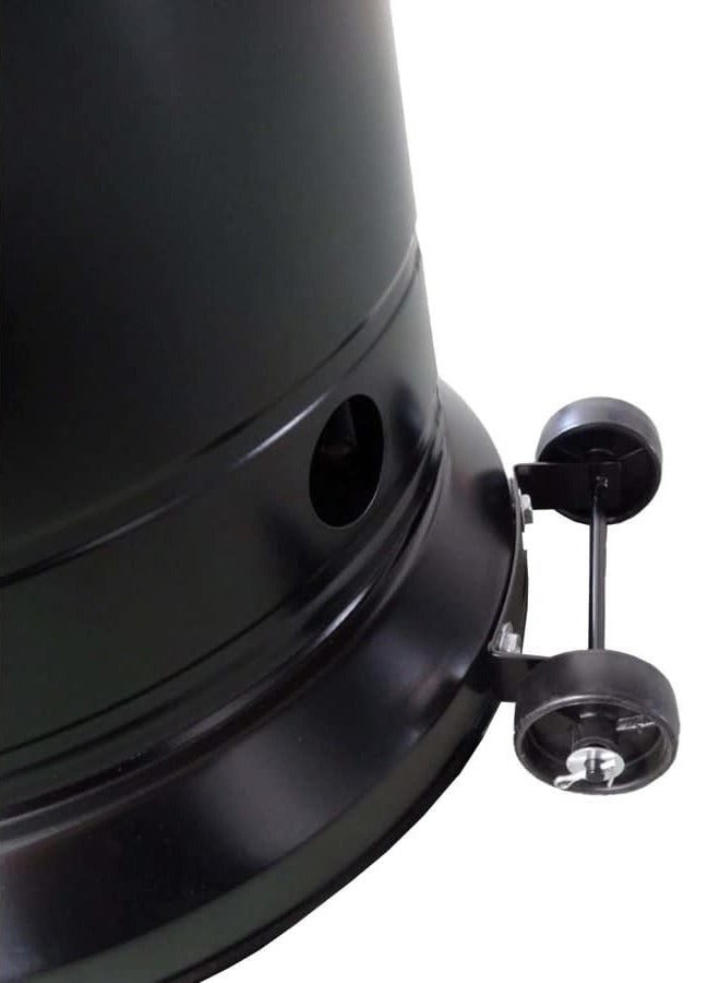 Cady One Fireplace and outdoor gas heater with wheels for outdoor patios, gardens and restaurants - Image 4