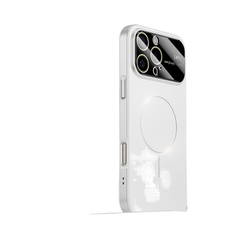 MagSafe iPhone 14 Pro Protective PC Case for iPhone 14 14 Plus 14 Pro 14 Pro Max with Matte Finish in White - Image 1