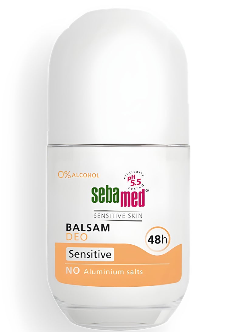 Sebamed بلسم ديو للبشرة الحساسة 48 ساعة بدون أملاح الألمنيوم 50 مل - Image 1