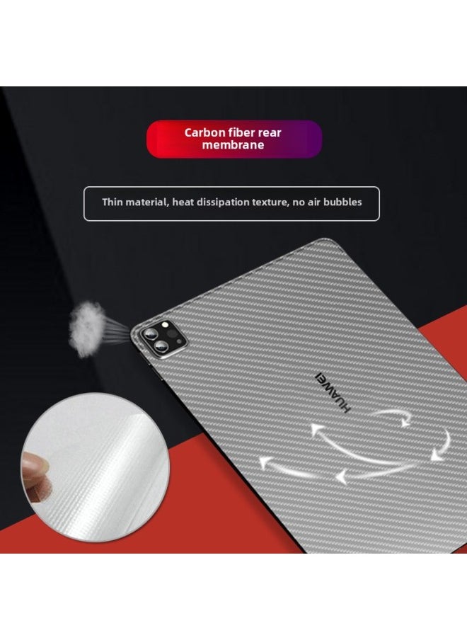 Generic For Lenovo Small Padpro2025 12.7 Inch Carbon Fiber Flat Back Film Y700 Frosted HD Tpu Film-Color:Full Screen · Carbon Fiber Rear Film (bare Die)-Dimensions:Lenovo Small Padplus(11.5 Inches)  - Image 5