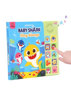 Pinkfong Baby Shark Sing-Alongs 10 Button Sound Book | Baby Shark Toys | Learning & Education Toys | Interactive Baby Books for Toddlers 1-3 | Gifts for Boys & Girls  - Image 1