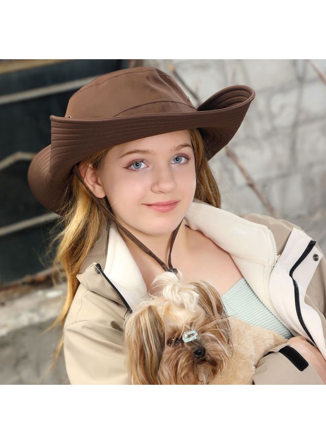 Summer Sun Hat Children's Uv Protection Upf50 Outdoor Mountaineering Oversized Brim Cycling Sun Hat