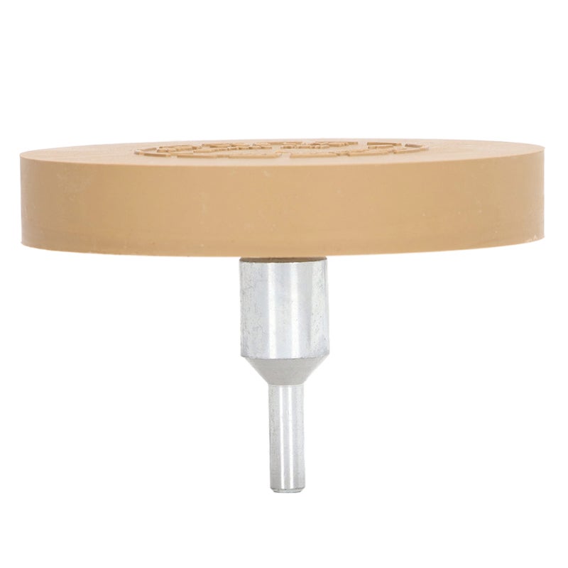 3.5in Rubber Eraser Wheel Pneumatic Adhesive Remover for Vinyl Decal Graphics Removal 4000RPM - Image 4