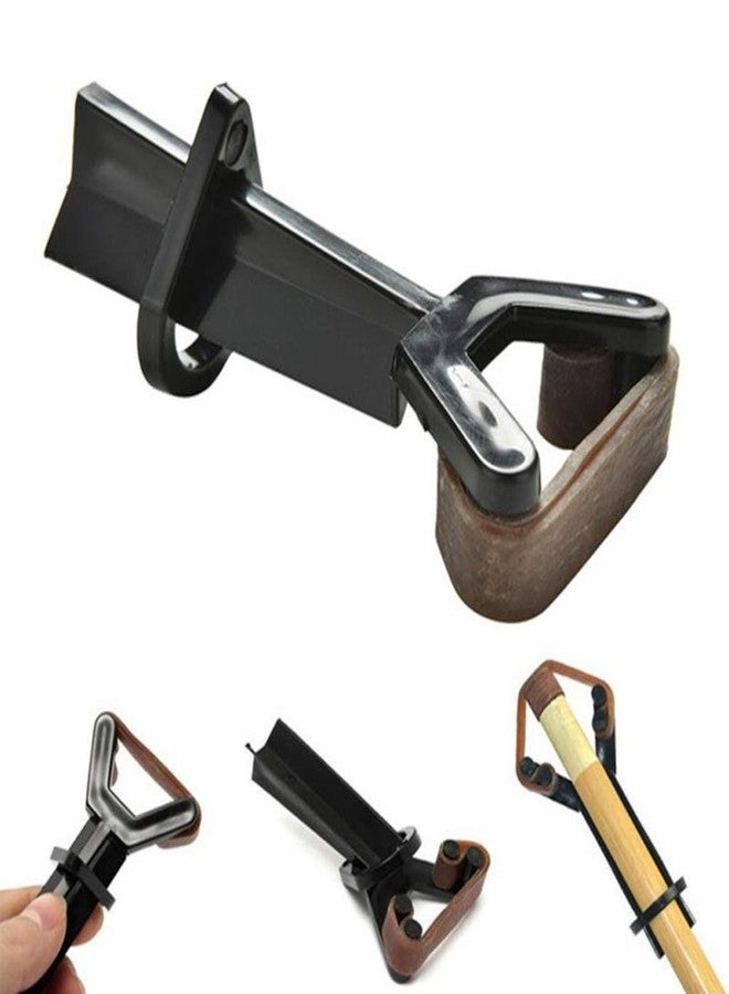Zaagot Plastic Billiard Pool Cue Tip Clamp Portable Y-Shaped on Fastener Repair Tool Billiard Snooker Accessories Easy Use Plastic - Image 2