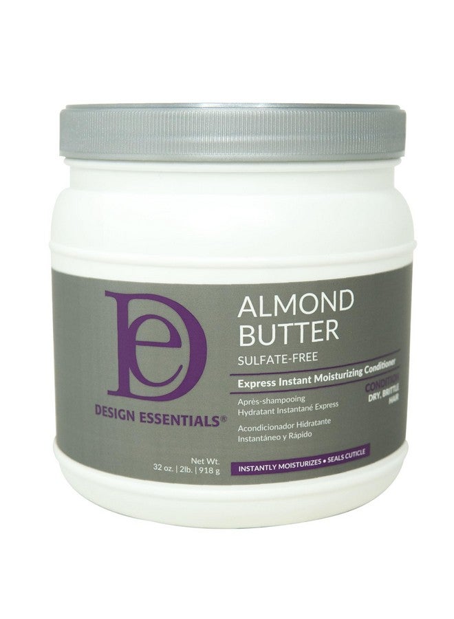Design Essentials Almond Butter Express Instant Moisturizing Conditioner, 32 Ounces - Image 1
