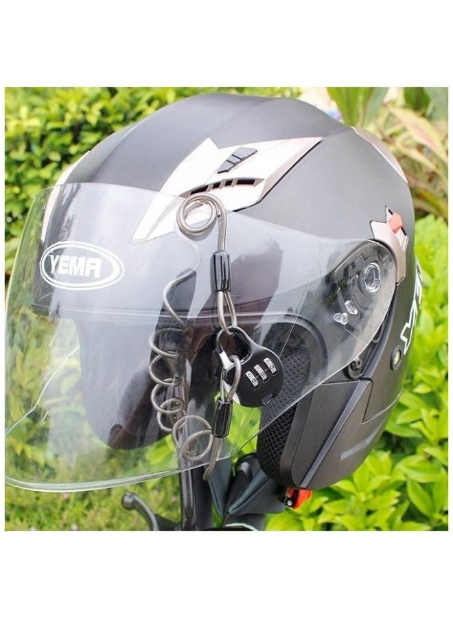 Built-in Cable Locks Secure Your Valuables Built-in Cord Lock for Bikes, Luggage, Snowboards and More, Durable Password Security Lanyard - Image 5