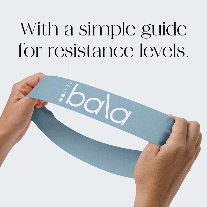 بالا Booty Bands Resistance Bands for Women u0026 Men, 5-Pack - Elastic Exercise Bands for Working Out - Wrist, Ankle, Legs u0026 Booty Bands - Workout Resistance Bands for Yoga, Pilates, Strength Training - Image 3