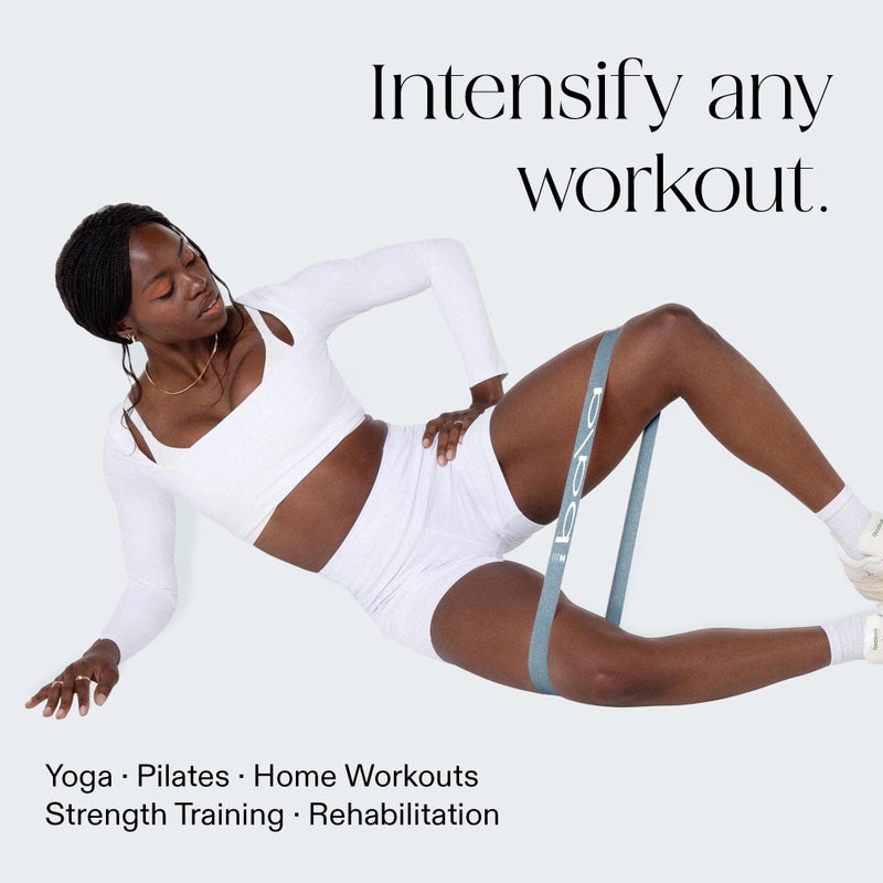 بالا Booty Bands Resistance Bands for Women u0026 Men, 5-Pack - Elastic Exercise Bands for Working Out - Wrist, Ankle, Legs u0026 Booty Bands - Workout Resistance Bands for Yoga, Pilates, Strength Training - Image 4