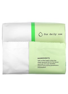 the Honey Pot company The Honey Pot Company, 100% Organic Cotton Cover Heavy Flow Liners, 20 Count  - Image 2