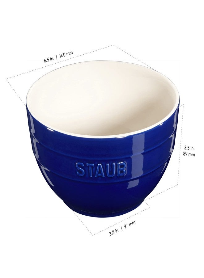 STAUB Ceramic 6.5-inch Large Universal Bowl - Dark Blue - Image 3