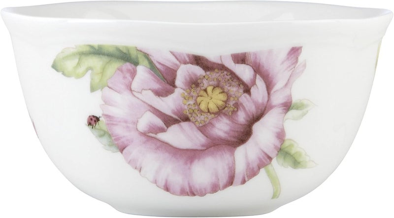 Lenox Butterfly Meadow Bloom 4Pc Dessert Bowl Set Pink - Image 3