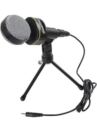 SF Wired Condenser Microphone with Tripod And Volume Control For Home Computer (Not for Mobile, 3.5mm) - pzsku/ZEB6720518F03CB815FE0Z/45/_/1724571024/f3a477eb-6a3d-402f-84f4-64aadc7356d0