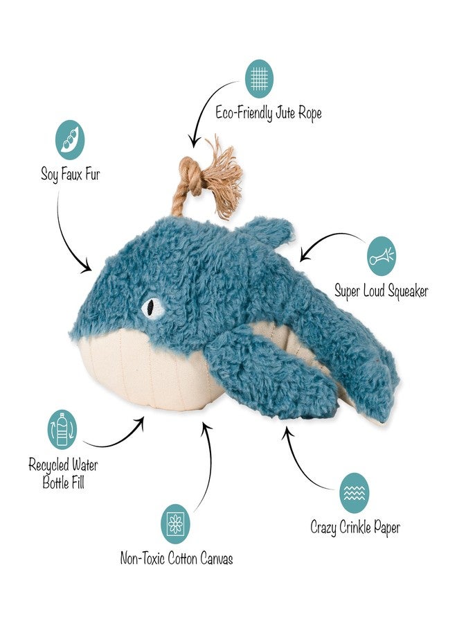 Fringe لعبة كلب ثلاثية الأبعاد من قماش قطني صديق للبيئة من Fringe Studio OH Whale، مجموعة PetShop (718007) - Image 2