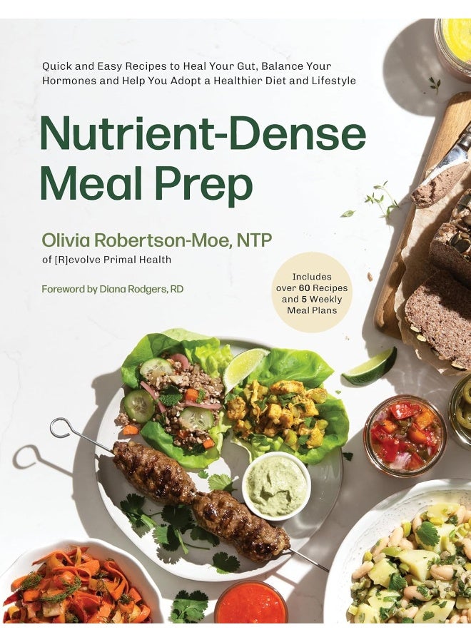 Nutrient-Dense Meal Prep: Quick and Easy Recipes to Heal Your Gut, Balance Y  - Image 1