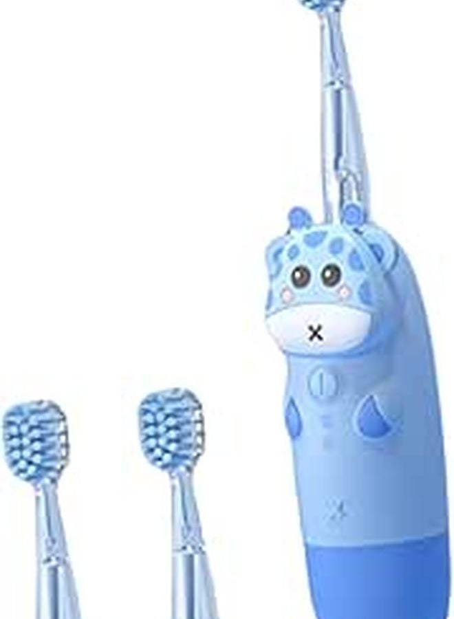 Sonic Electric Toothbrush with Non Slip Handle Replacement Heads for Home and Travel Use - Image 1