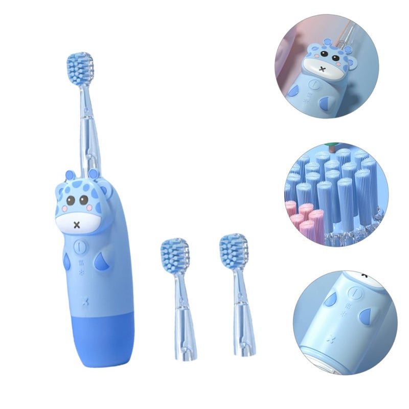 Sonic Electric Toothbrush with Non Slip Handle Replacement Heads for Home and Travel Use - Image 4