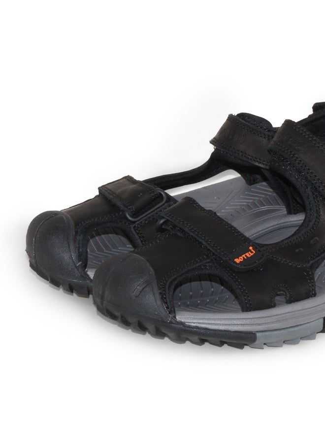 BOTELI Mens Sandals Genuine Leather Anti Slip Size 40-45  - Image 2