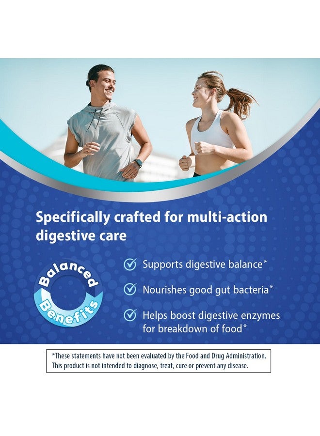 Florastor Digestive and Metabolic Support Probiotic Blend, Prebiotic and Probiotic Gummies for Multi-Action Digestive Health Care, with Vitamin B12, 56 Gummies - Image 3