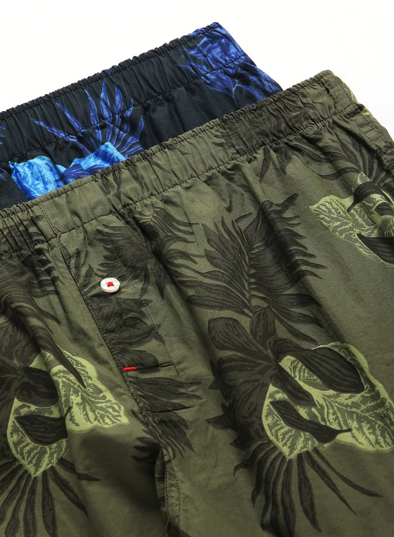 THE BEAR HOUSE Mens Cotton Boxers Multipack Soft Breathable Underwear for Men Loose Fit Comfortable Boxer Shorts for Daily Wear