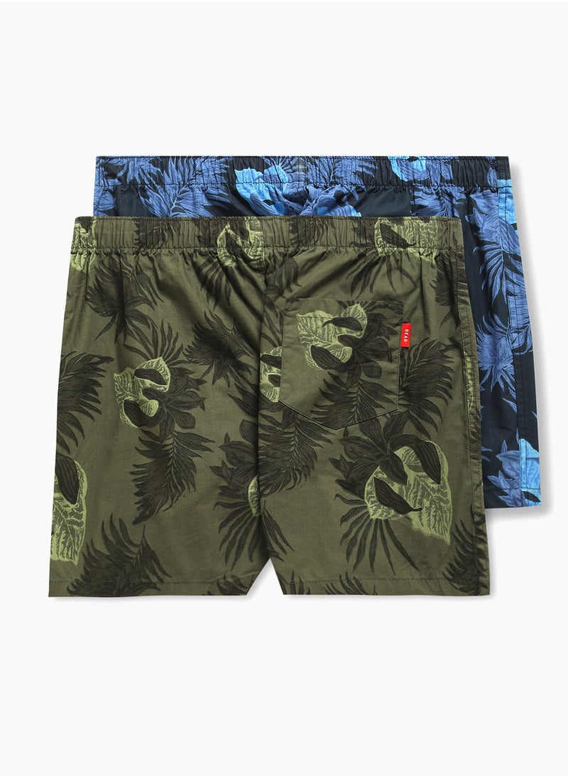 THE BEAR HOUSE - Mens Cotton Boxers Multipack Soft Breathable Underwear for Men Loose Fit Comfortable Boxer Shorts for Daily Wear - Image 1