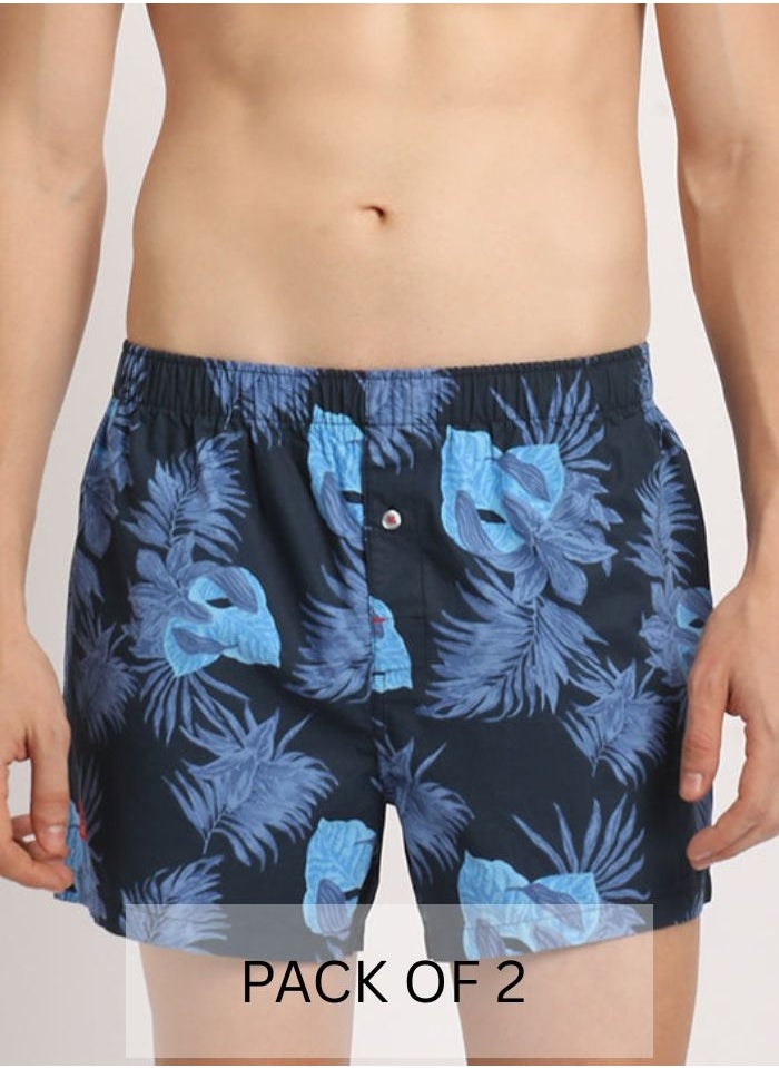 THE BEAR HOUSE - Mens Cotton Boxers Multipack Soft Breathable Underwear for Men Loose Fit Comfortable Boxer Shorts for Daily Wear - Image 1