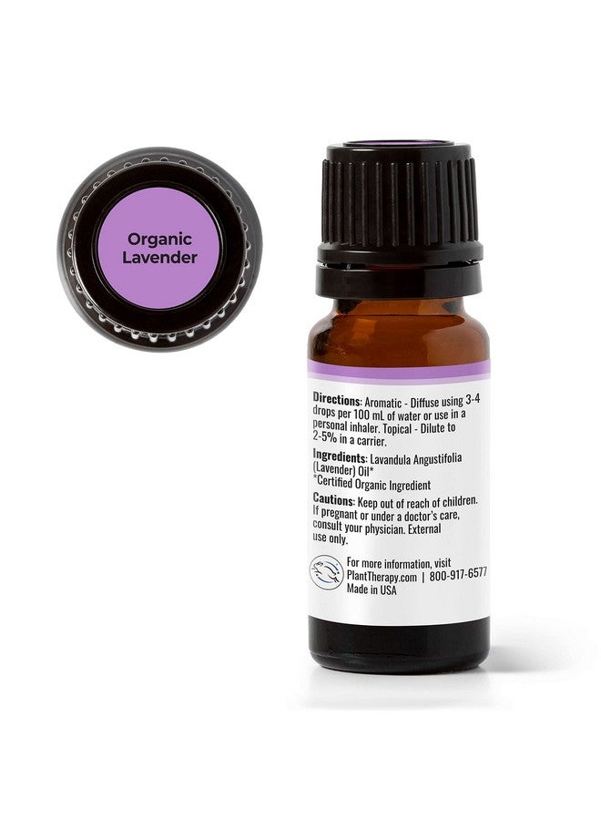 Plant Therapy Organic Lavender Essential Oil 100% Pure Usda Certified Organic Undiluted Natural Aromatherapy Therapeutic Grade 10 Ml (1/3 Oz) - Image 4