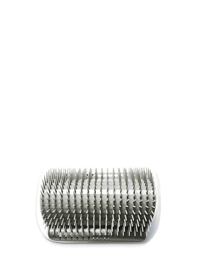 NIBEMINENT Pet Self Groomer Hair Removal Brush Grey - Image 1