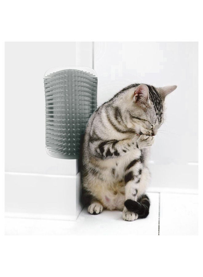 NIBEMINENT Pet Self Groomer Hair Removal Brush Grey - Image 4